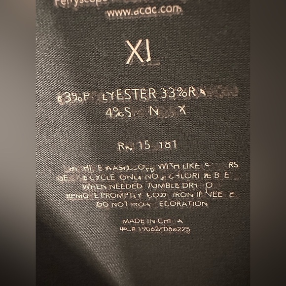 AC/DC Black Graphic Apparel - Picture 5 of 5